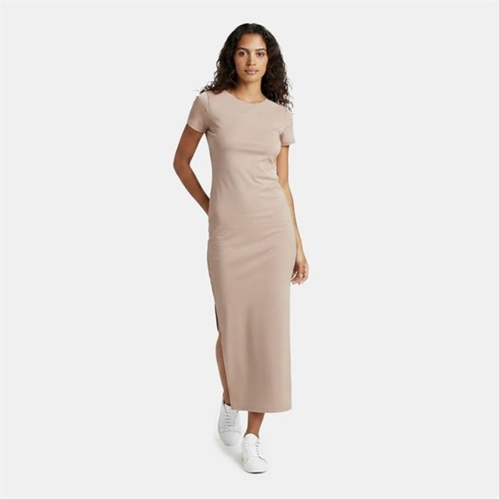 🏝️Stateside Alma Tee Dress Tan sz M